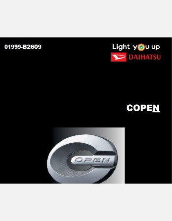 daihatsu copen 2023- 2024 owners manual